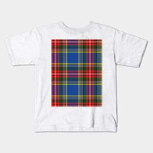 Clan Bethune Tartan Kids T-Shirt